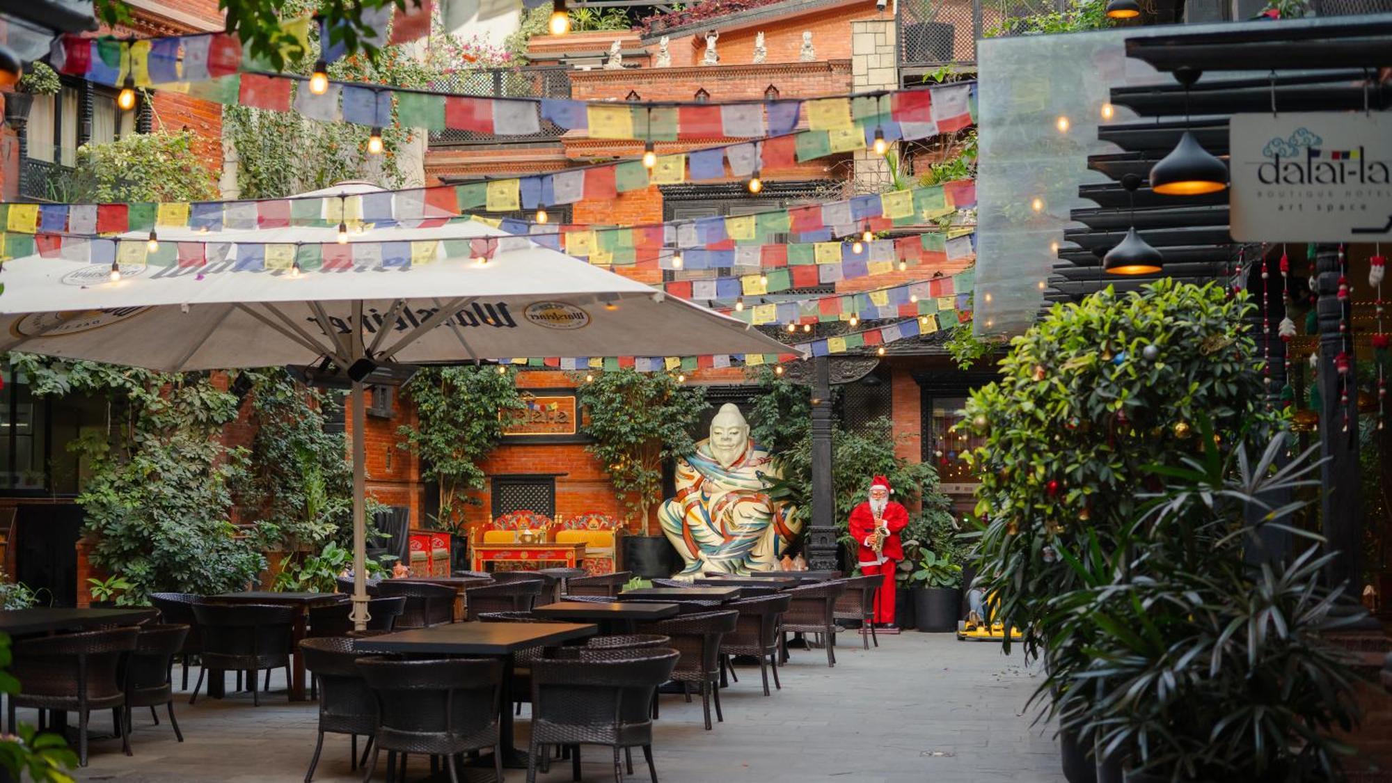 Dalai-La Boutique Hotel Katmandú Exterior foto